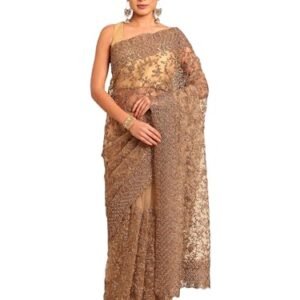 MOHEY Women's Embroidery|Stone Work Saree