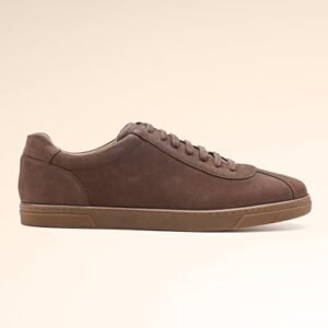 Symbol Premium Mens Smart Casual Nubuck Leather Sneakers