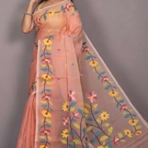 Muslin Silk Dhakai Jamdani Saree